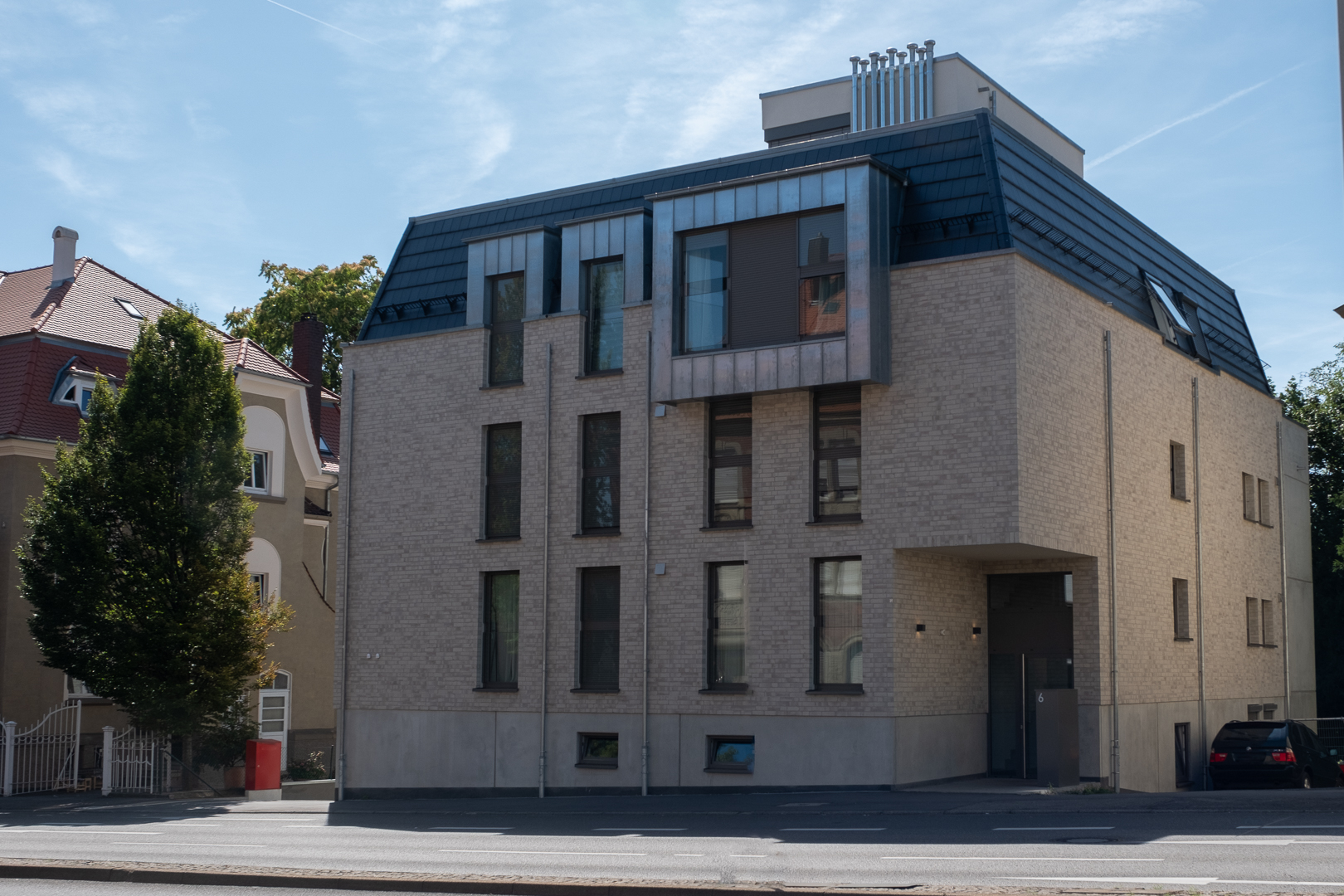 Mehrfamilienhaus bei dem Projektplus die Projektabwicklung übernommen hat